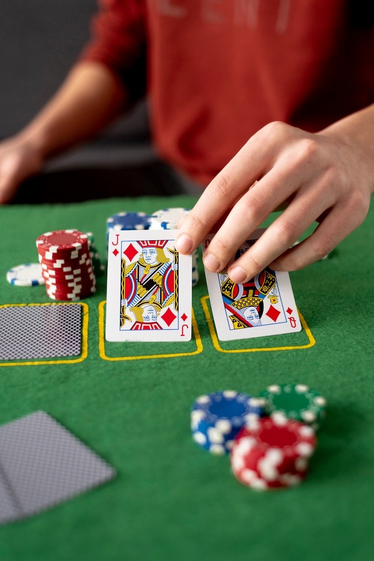 Live blackjack table on mobile